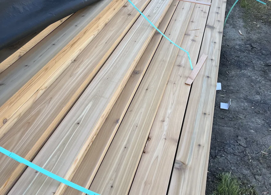 Cedar Decking at Budget Lumber